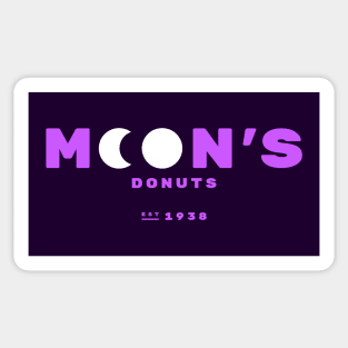 Moon's Donuts Sticker